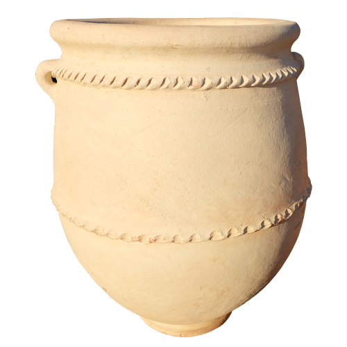 Jarre pot terre cuite "ZAGORA" Ronde h.: 70 cm